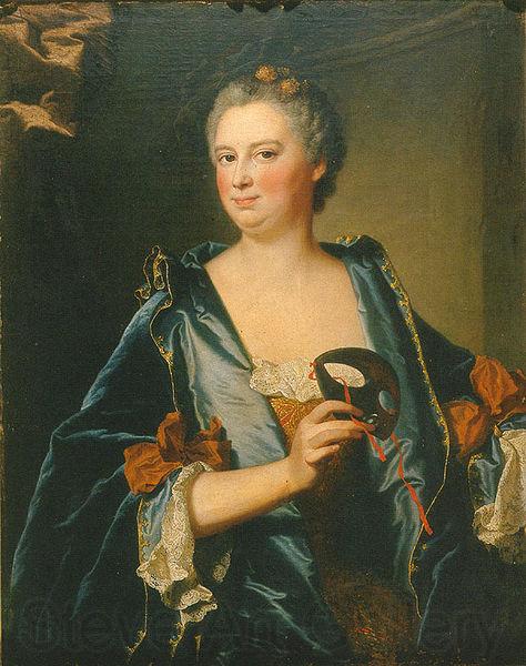 Hyacinthe Rigaud Portrait of Marie-Madeleine Mazade